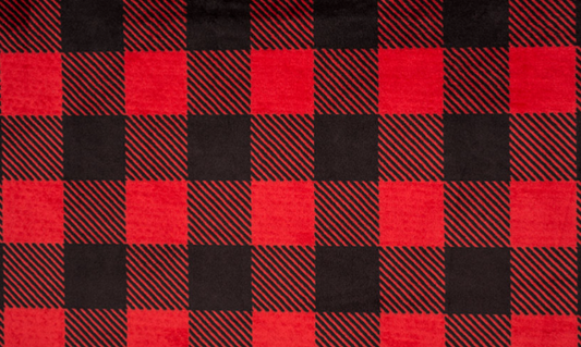 Buffalo Check Cuddle Scarlet/Black