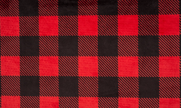 Buffalo Check Cuddle Scarlet/Black
