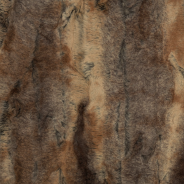Luxe Cuddle Red Fox Amber/Taupe Yardage