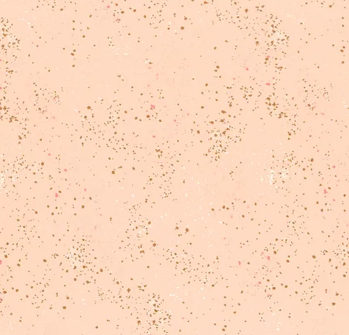 Speckled Metallic Pale Pink Yardage