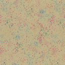 Speckled Metallic Khaki Fabric