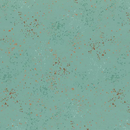 Speckled Metallic Turquoise Fabric