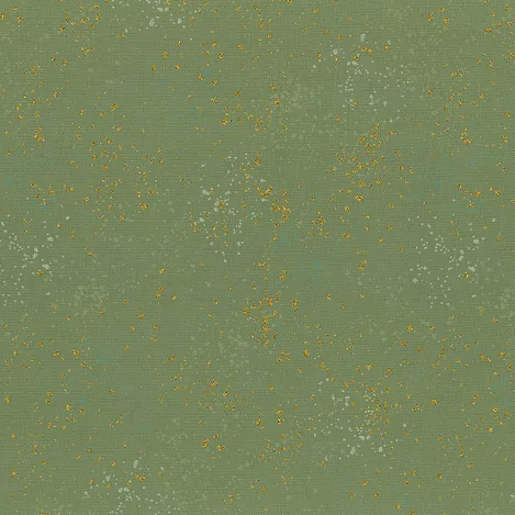 Speckled Metallic Soft Aqua Fabric