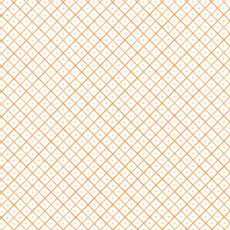 Bee Backgrounds Orange Grid Yardage