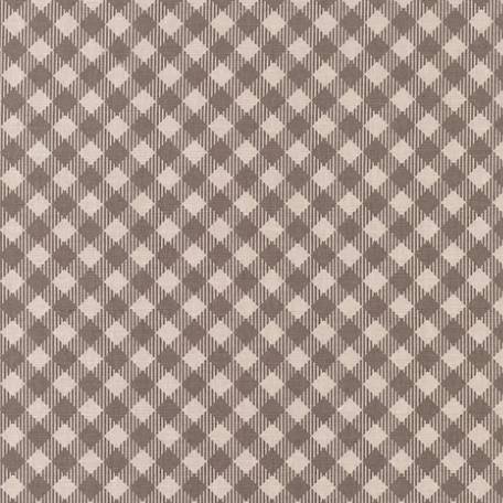 Bee Basics Raisin Gingham Yardage