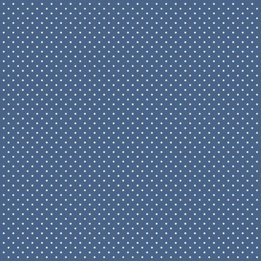 Swiss Dot Denim Fabric