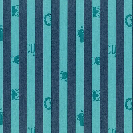 Let's Play Fisher-Price Navy Stripes Yardage