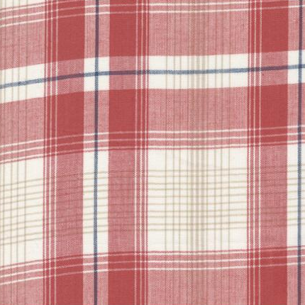 Isabella Wovens Red Yardage