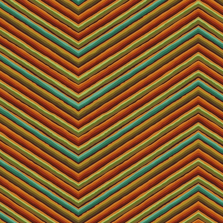 Kaffe: 85 and Fabulous Chevron Stripe Ochre Yardage