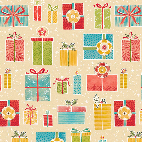 Oh, Christmas Tree Share Your Gifts Yardage