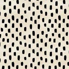 From Africa Clustered Dots Beige Yardage