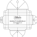 HQ Multi Clamshell Ruler