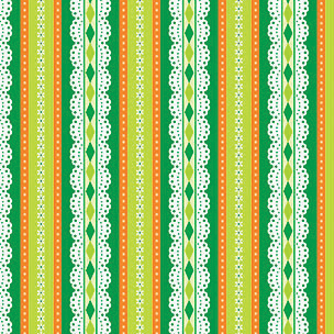 Love and Luck Eyelet Strip Yardage