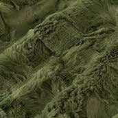 Luxe Cuddle Hide Chive Yardage