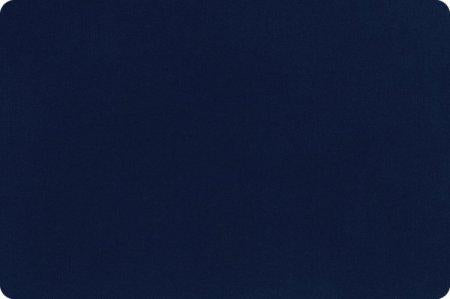 Solid Cuddle 3 Navy Yardage