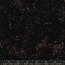 Speckled Metallic Black Yardage