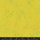Speckled Metallic Citron Fabric