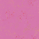 Speckled Metallic Daisy Fabric
