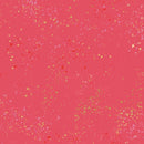 Speckled Metallic Strawberry Yardage
