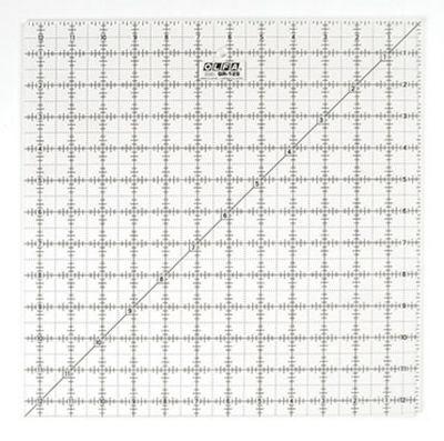 12.5" Square Frosted Ruler