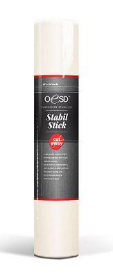 Stabil Stick CutAway White (10" x 10yds)
