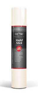 StabilStick Embroidery Stabilizer CutAway, 10" x 10 yds - White