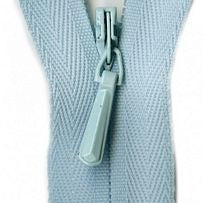 Unique Invisible Zipper 18" Baby Blue