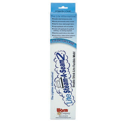 Lite Steam-A-Seam 2 Double Stick Fusible Web (12" x 3yds)