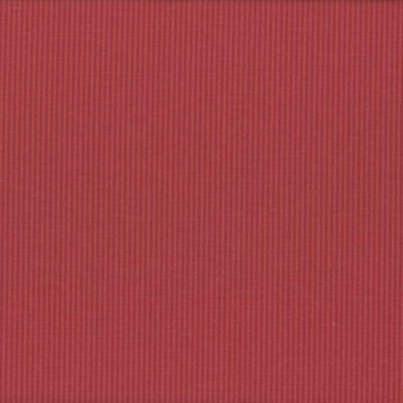 Pathways Tonal Pinstripe Rouge Yardage