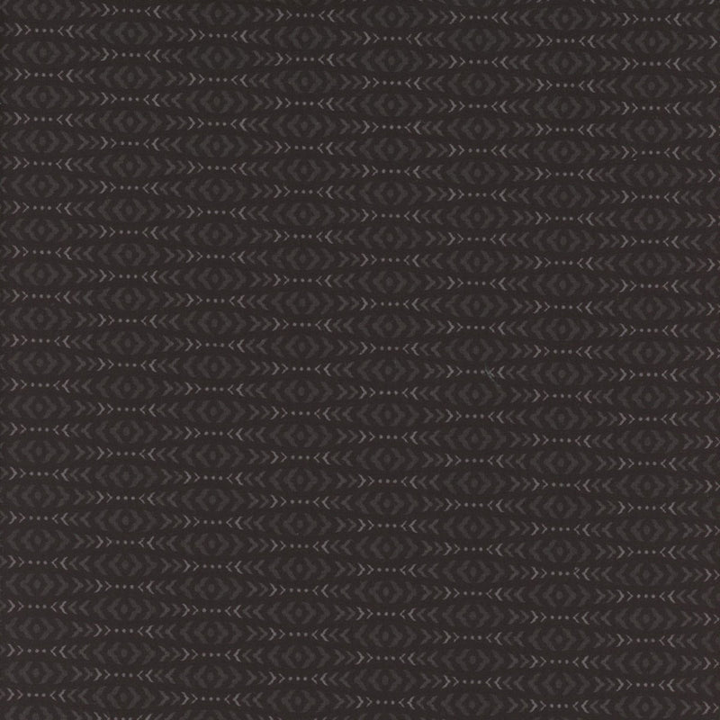 Pathways Stripes Black Yardage