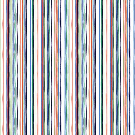 Margot Multi Color Stripe Yardage
