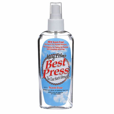 6oz Best Press Spray Scent Free