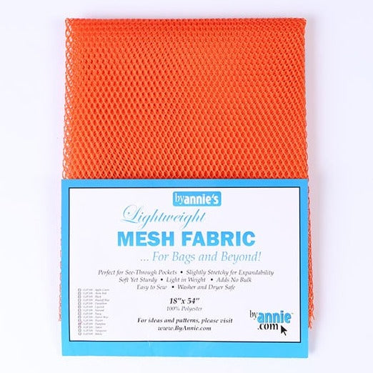 Lightweight Mesh Fabric Pumpkin (18" x 54")