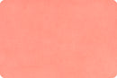 Solid Cuddle C3 - Coral - Yardage