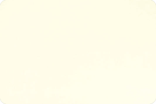Extra Wide Solid Cuddle 3 Ivory Yardage