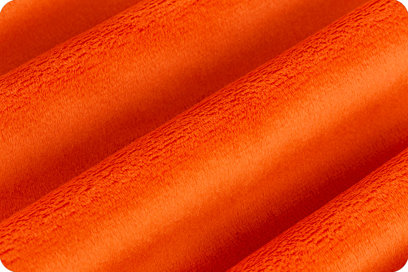 Extra Wide Solid Cuddle 3 Mandarin Yardage