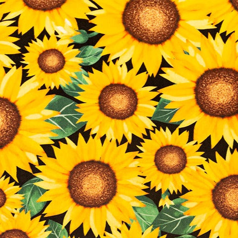 Sunflower Digital Cuddle Marigold Yardage