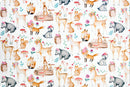 Digital Cuddle - Sweet Darlings Snow Yardage