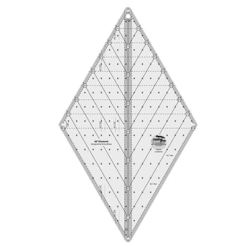 60-Degree Diamond Ruler