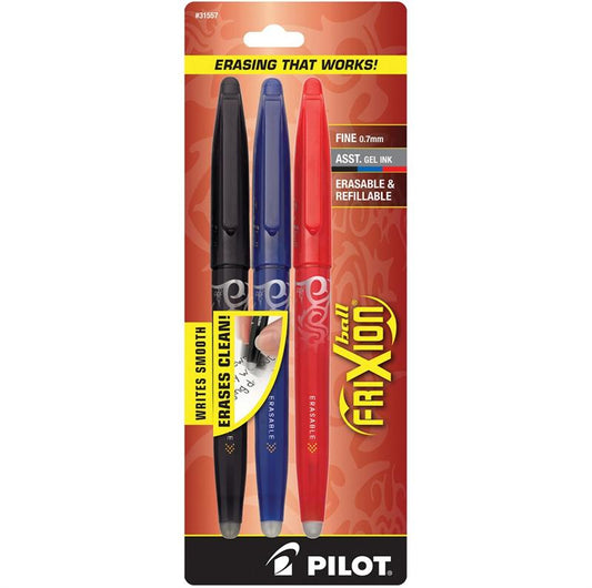 Frixion Erasable Gel Pens 3ct