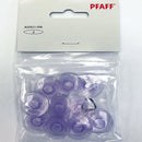 Pfaff Plastic Bobbins (J) 10pcs - Purple