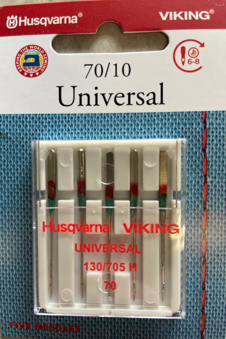 Husqvarna Viking Universal 70/10 Needle 5pk