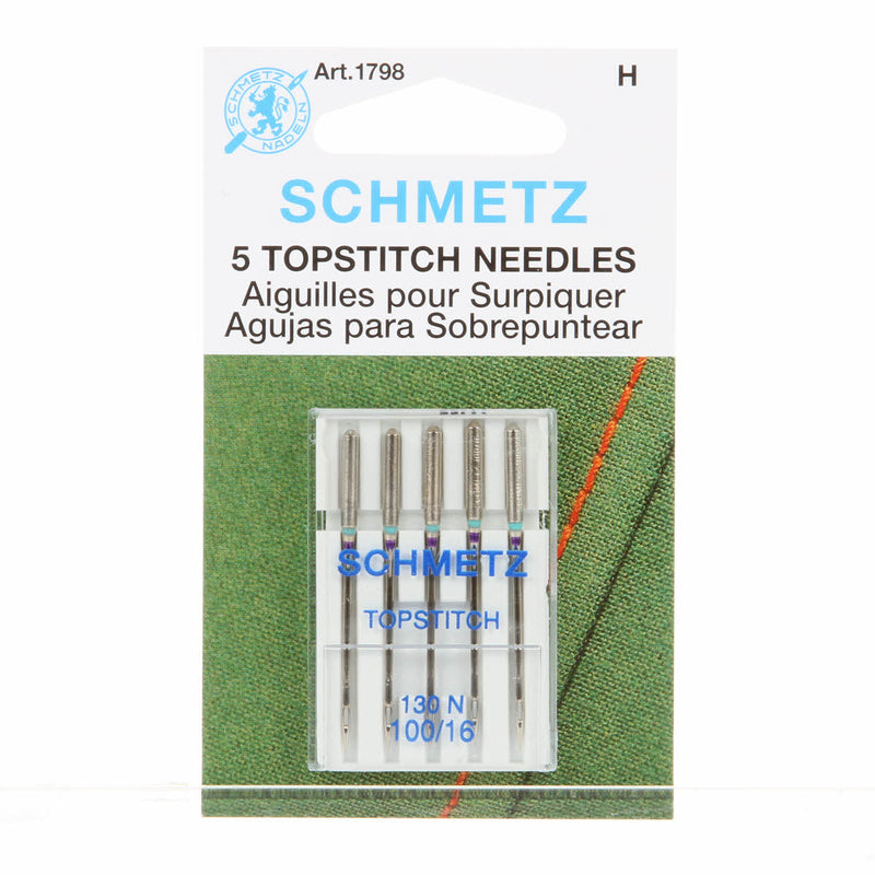 Schmetz 1798 Topstitch Machine Needles Size 100/16