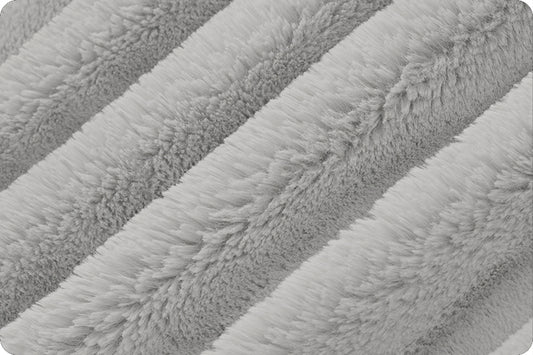 Luxe Cuddle Arctic Rabbit Silver Yardage