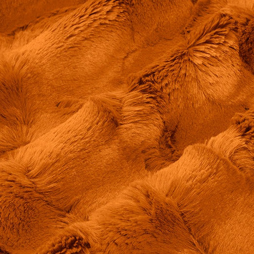 Luxe Cuddle Hide Ginger Yardage