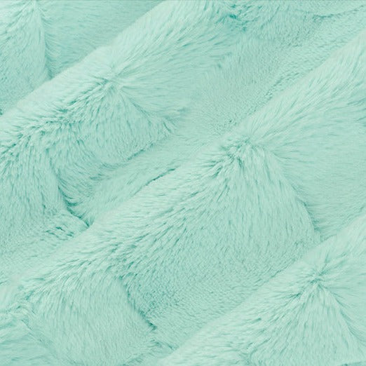 Luxe Cuddle Hide Sea Glass Yardage