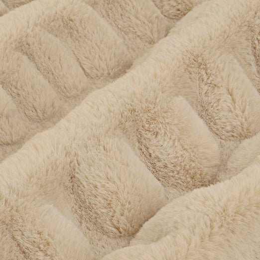 Luxe Cuddle Milan Eggshell Yardage