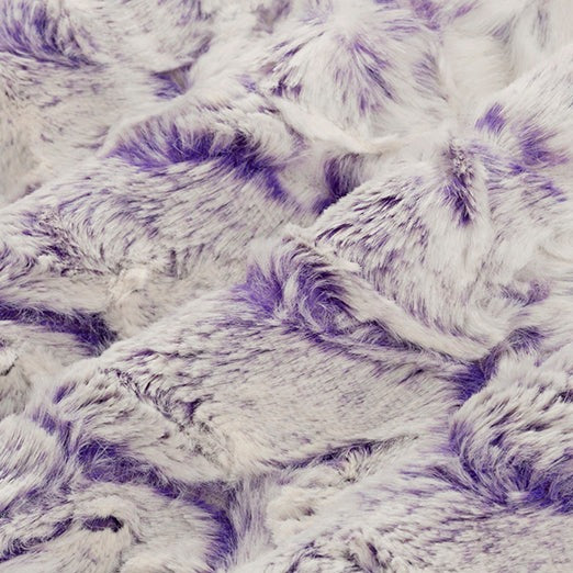 Luxe Cuddle Snowy Owl Viola Yardage