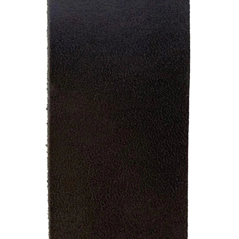 Leather Strap Wide Black