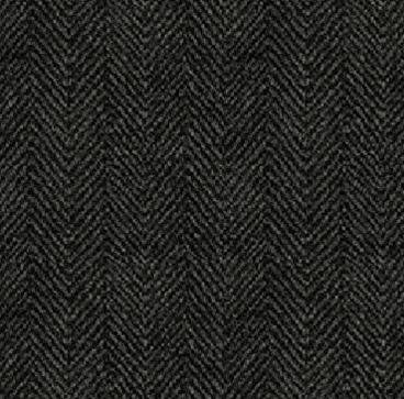 Woolies Flannel Herringbone Black Yardage